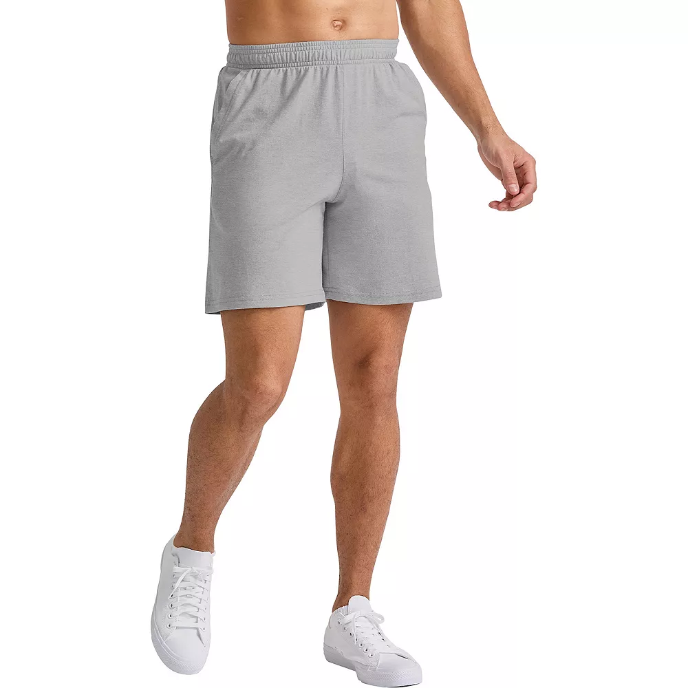 Men's Hanes Tri-blend Jersey Shorts 6 Men's Hanes Tri-blend Jersey Shorts - Image 4