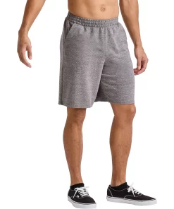 Men's Hanes Tri-Blend French Terry Sweat Shorts 18 Men's Hanes Tri-Blend French Terry Sweat Shorts -Mens Hanes Clothing Shop 5737308 ALT3