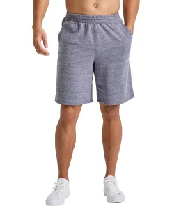 Men's Hanes Tri-Blend French Terry Sweat Shorts 13 Men's Hanes Tri-Blend French Terry Sweat Shorts -Mens Hanes Clothing Shop 5737308 Navy Pe Heather