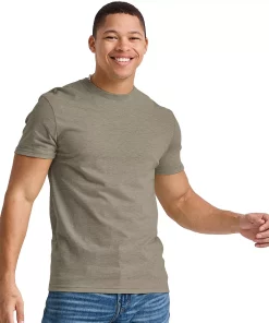 Men's Hanes Originals Tri-blend Tee -Mens Hanes Clothing Shop 5737310 Oregano Pe Heather