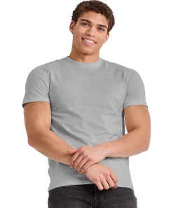 Men's Hanes Originals Tri-blend Tee -Mens Hanes Clothing Shop 5737310 Silverstone Pe Heather