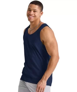 Men's Hanes Originals Tri-blend Tank -Mens Hanes Clothing Shop 5737314 ALT2