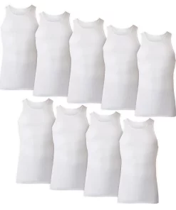 Men's Hanes Ultimate® 7-pack + 2 Bonus ComfortSoft Tanks -Mens Hanes Clothing Shop 5757417 ALT2