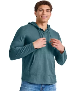 Men's Hanes Originals Tri-Blend Jersey Pullover Hoodie