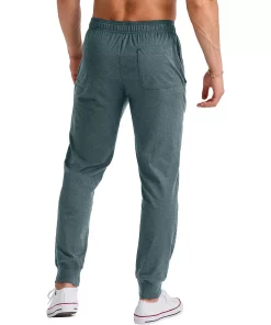 Men's Hanes Originals Tri-Blend Jersey Jogger Pants -Mens Hanes Clothing Shop 5942041 ALT