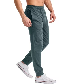 Men's Hanes Originals Tri-Blend Jersey Jogger Pants -Mens Hanes Clothing Shop 5942041 ALT2