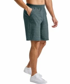 Men's Hanes Tri-Blend French Terry Sweat Shorts 10 Men's Hanes Tri-Blend French Terry Sweat Shorts -Mens Hanes Clothing Shop 5942042 ALT2