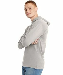 Men's Hanes Originals Garment Dyed Jersey Pullover Hoodie -Mens Hanes Clothing Shop 5942047 ALT2
