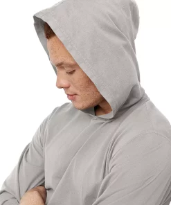 Men's Hanes Originals Garment Dyed Jersey Pullover Hoodie -Mens Hanes Clothing Shop 5942047 ALT3