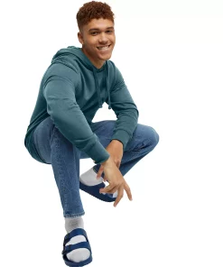 Men's Hanes Originals Pullover Hoodie -Mens Hanes Clothing Shop 5942059 ALT4