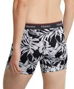 Men's Hanes® Originals Ultimate 3-Pack Boxer Briefs with Moisture-Wicking Stretch Cotton -Mens Hanes Clothing Shop 5949049 ALT2