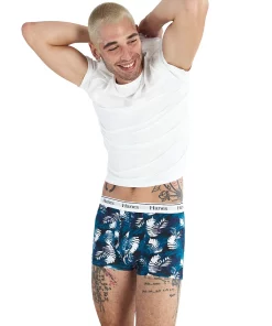 Men's Hanes® Originals Ultimate 3-Pack Trunks with Moisture-Wicking Stretch Cotton -Mens Hanes Clothing Shop 5949050 ALT3