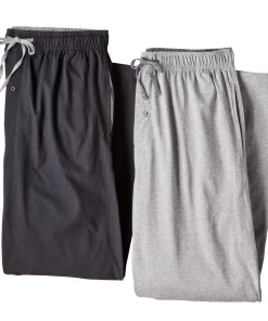Men's Hanes® 2-pk. Solid Pajama Pants